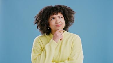
		Thoughtful young woman
	