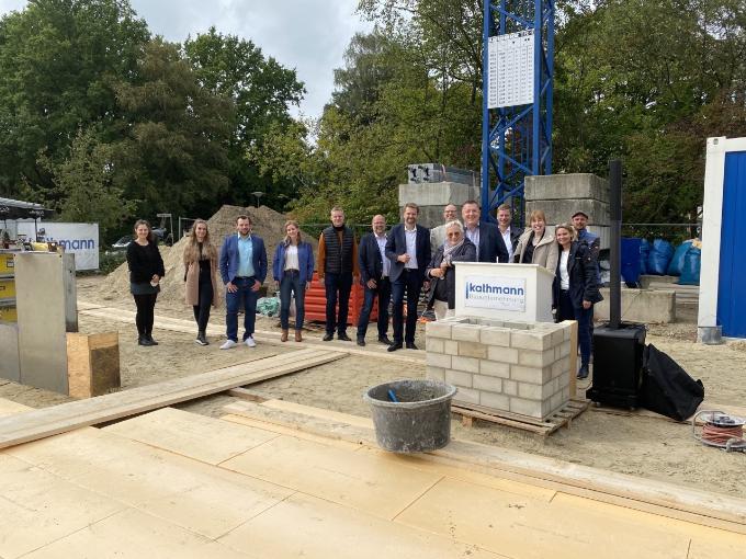 Laying of the foundation stone Bremen North