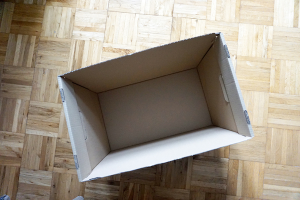Children's carnival Empty box