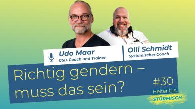 
		Graphic with podcast host Olli Schmidt and systemic coach Udo Maar
	