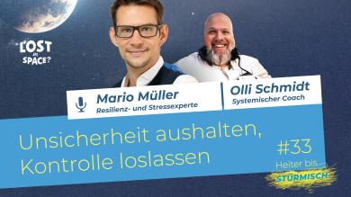 
		Graphic with podcast host Olli Schmidt and resilience expert Mario Müller
	