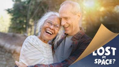 
		Happy elderly couple
	
