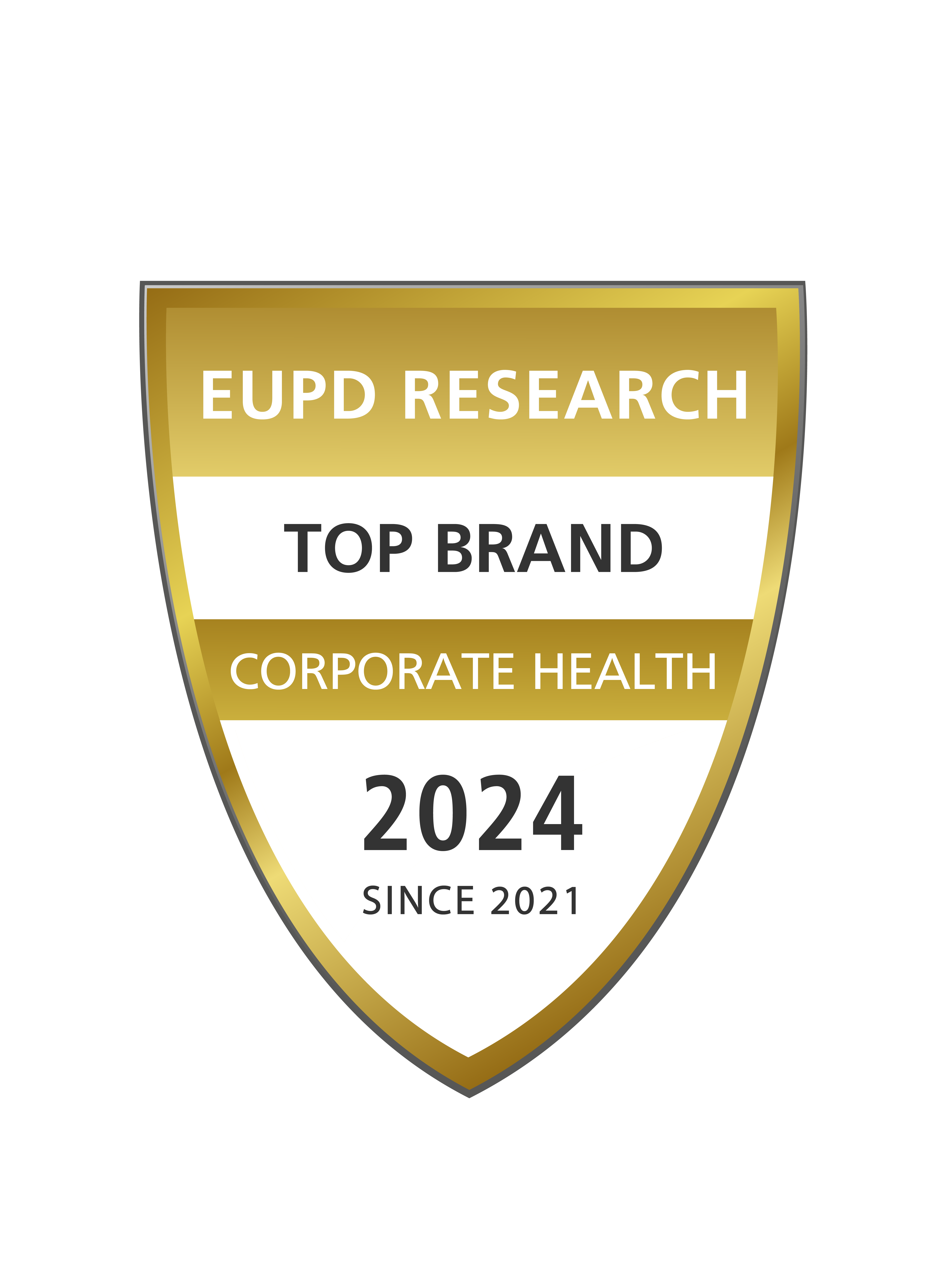 Top Brancd Corporate Health certificate