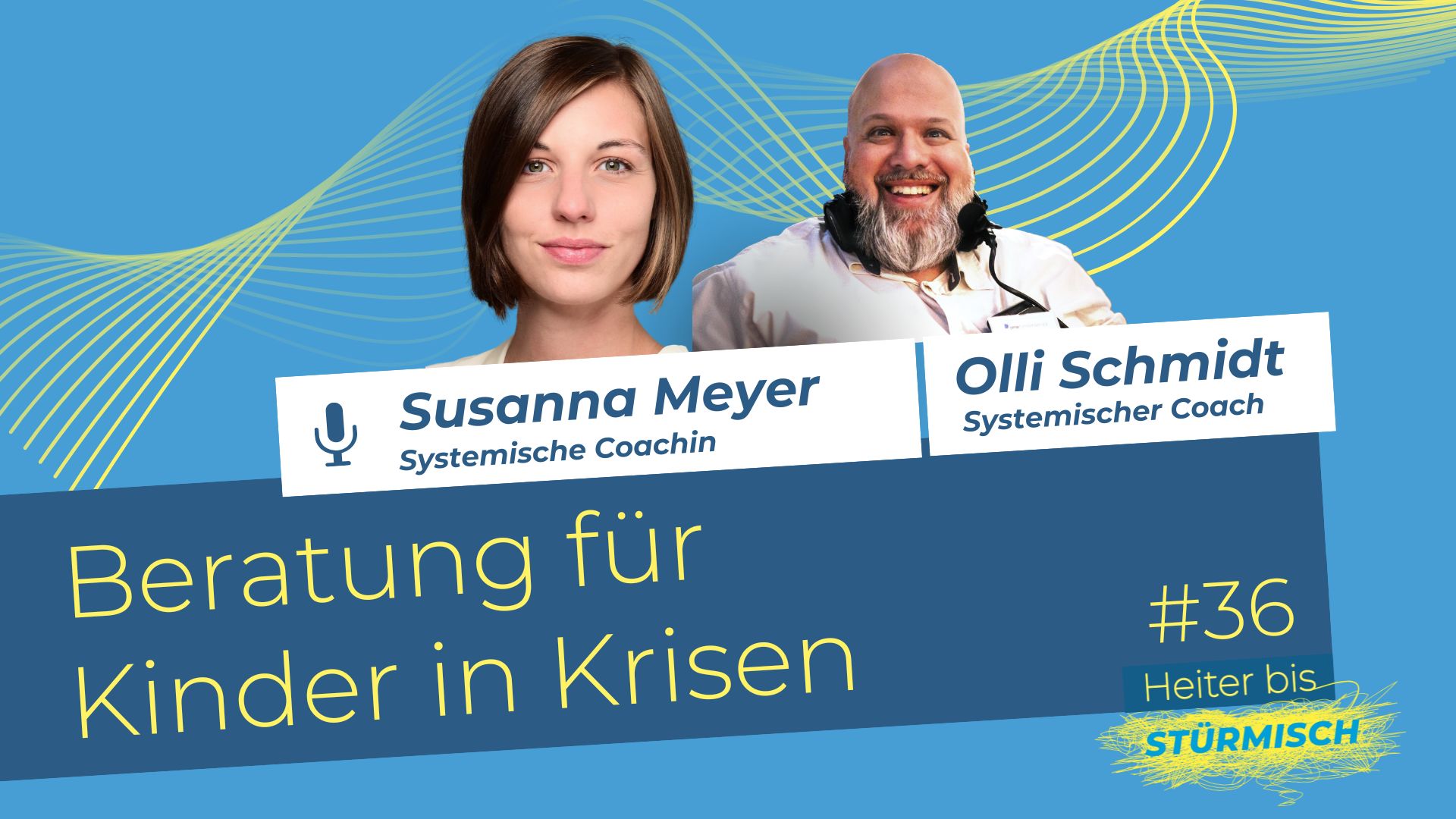 You can see coach Susanna Meyer and podcast host Oliver Schmidt