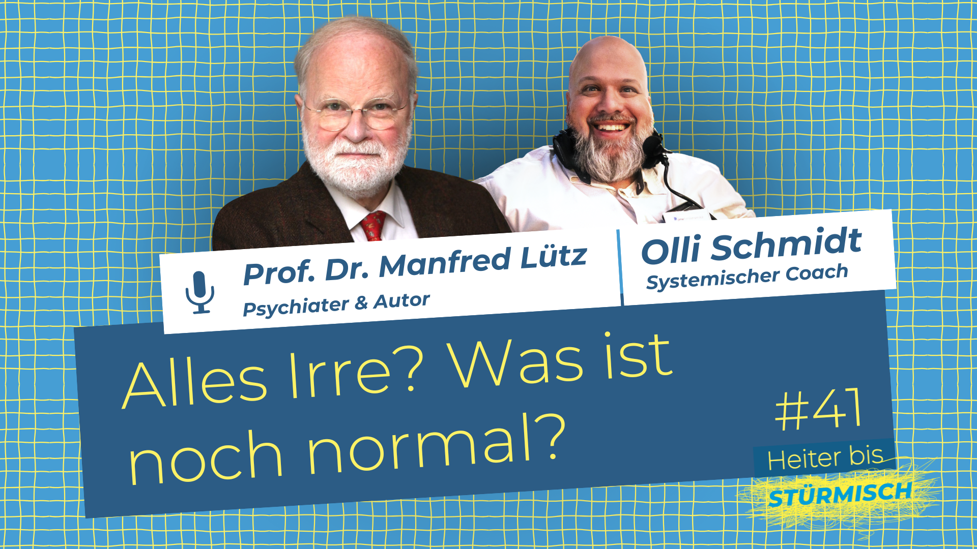 You can see Dr. Manfred Lütz and podcast host Oliver Schmidt