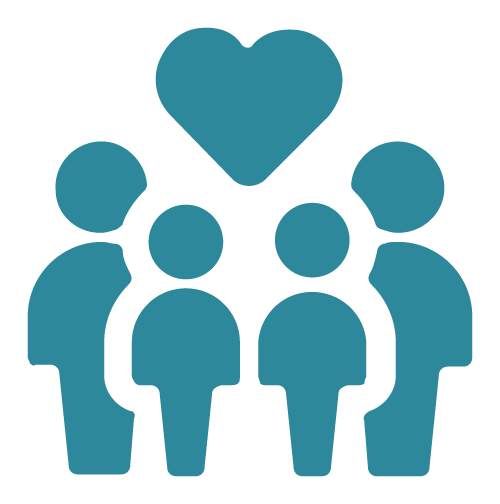 Icon with house and thumbs up as a sign for moving away