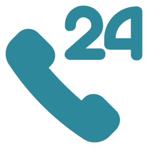 Icon for 24/7 hotline